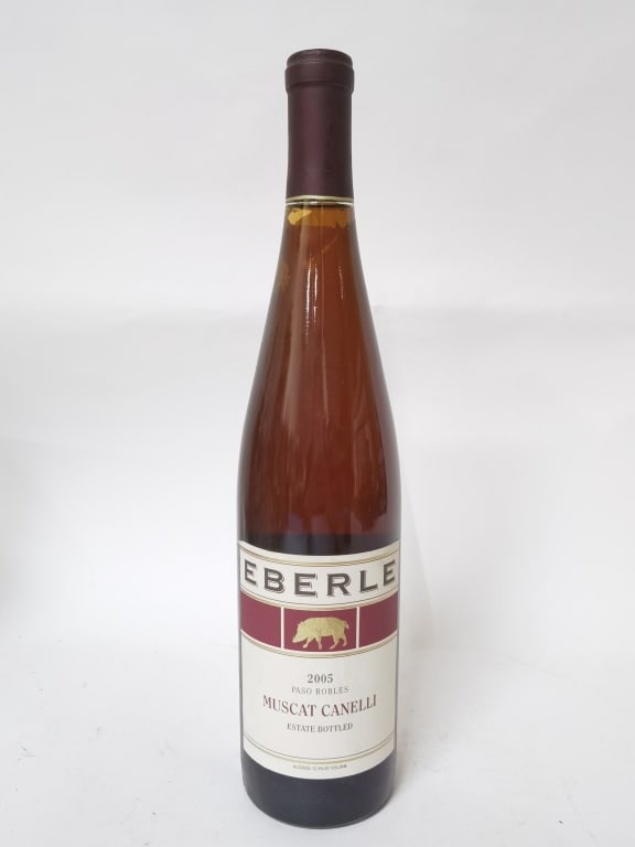 2005 Eberle Muscat Canelli: 2005 Eberle Muscat Canelli, 13.25in