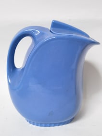 The Hall China for Montgamery Ward & Co. Blue Pitcher