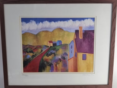 Limited Ed. Lithograph, Signed Tracey Moscaritolo