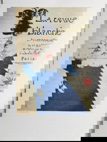 Vintage Henri de Toulouse-Lautrec La Revue Blanche