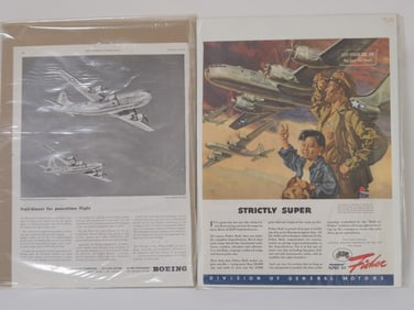 Vintage 1945 Body by Fisher Advertisement