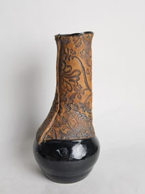 Vintage Hand Made Art Porcelain Vase