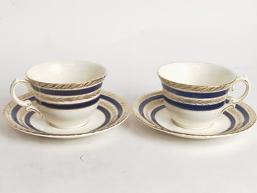 (2) Vintage Crown Ducal Porcelain Duchess Cups