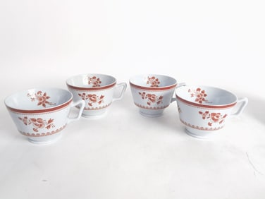 (4) Spode Copeland Spodes Gloucester Cups