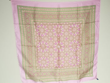 Pink/Green Kaleidoscope Scarf