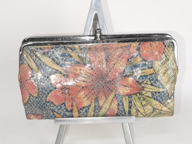 Vintage Snake Skin Style Hobo Cltuch