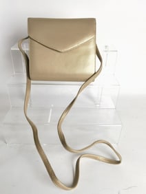 Vaneli Gold Tone Shoulder Bag
