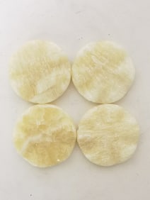 Group of Rock Disc Beads