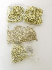 Group of Gold Decor Beads