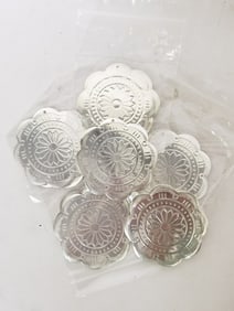 Group of Silver Decor Pendants