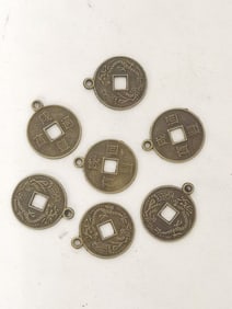 Group of Metal Pendants