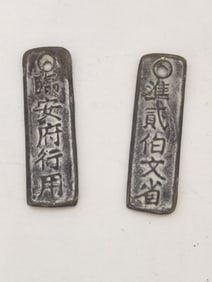Two Metal Pendants