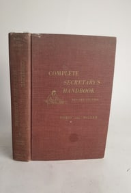 1960 Complete Secretary's Handbook