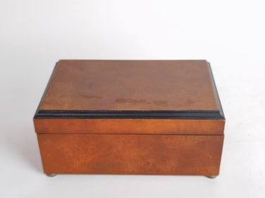 Vintage The Bombay Company Wood Jewelry Box