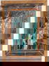 Vintage Mosaic Stained Glass Window