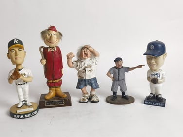 (5) Vintage Standing Toys