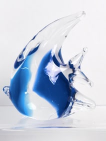 Vintage Art Glass Fish