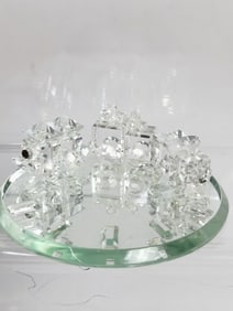 Swarovski Style Crystal Train
