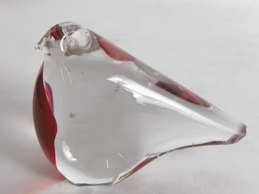 Vintage Murano Italy Art Glass Bird