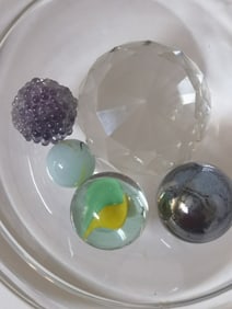 Group of Small Glass Paperweights