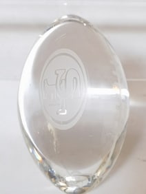 2016 Pro Football Hall of Fame Crystal Football