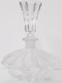 Vintage Clear Glass Perfume Bottle