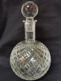 Vintage Indiana Crystal Decanter