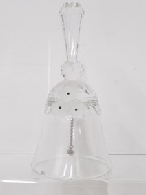 Vintage Frosted/Clear Crystal Bell