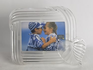 Vintage Mikasa Germany Crystal Photo Frame