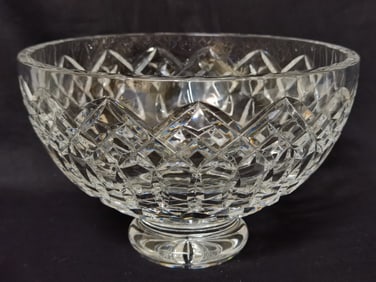 Vintage Waterford Crystal Glenmede Footed Bowl