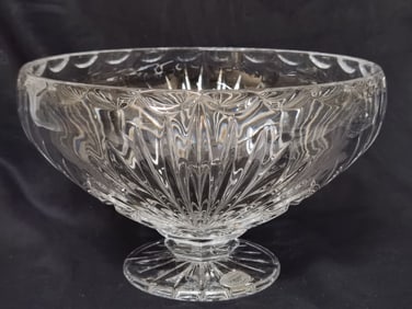 Vintage Gorham West Germany Crystal Bowl