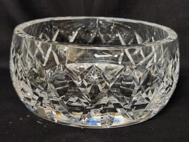 Vintage Waterford Crystal Round Bowl