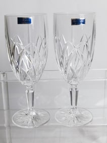 (2) Marquis by Waterford Crystal Wine Glasses