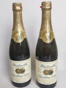 (2) Martinelli's Gold Medal Sparkling Cider