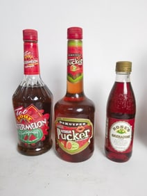 (3) Syrups and Schnapps