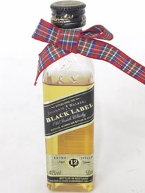 Small Johnnie Walker Black Label Whiskey