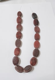 Natural Red Stone Bead Beads