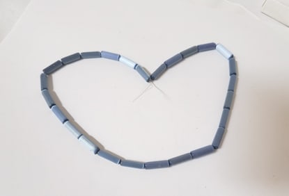 Blue Glass Bead Beads