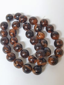 Amber Colored Beads