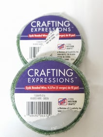 Two Packs of Beaded Wire