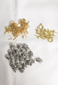 Group of Metal Jewelry Parts