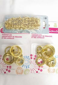 Group of Metal Jewelry Parts