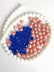 Group of Costume Jewelry Beads