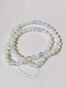 Group of Faux Opal Beads
