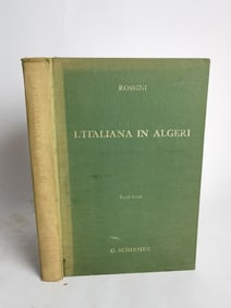 1963-66 Lttaliana in Algeri Comic Opera in Two Act