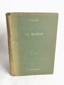 1963-66 La Boheme An Opera in Four Acts