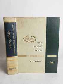 1966 World Book Encyclopedia Dictionary A-K