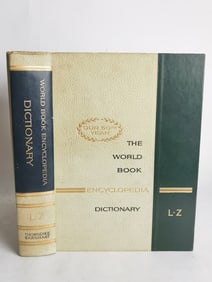 1966 World Book Encyclopedia Dictionary L-Z