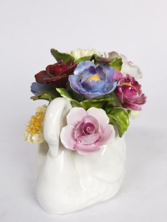 Vintage Aynsley England Porcelain Flower Bouquet