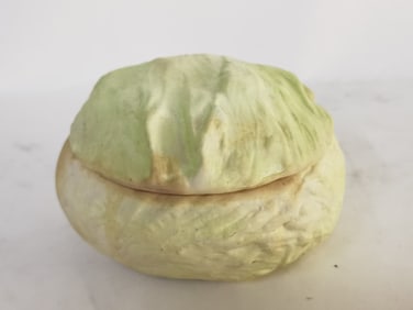 Vintage Enesco Porcelain Cabbage Soup Tureen